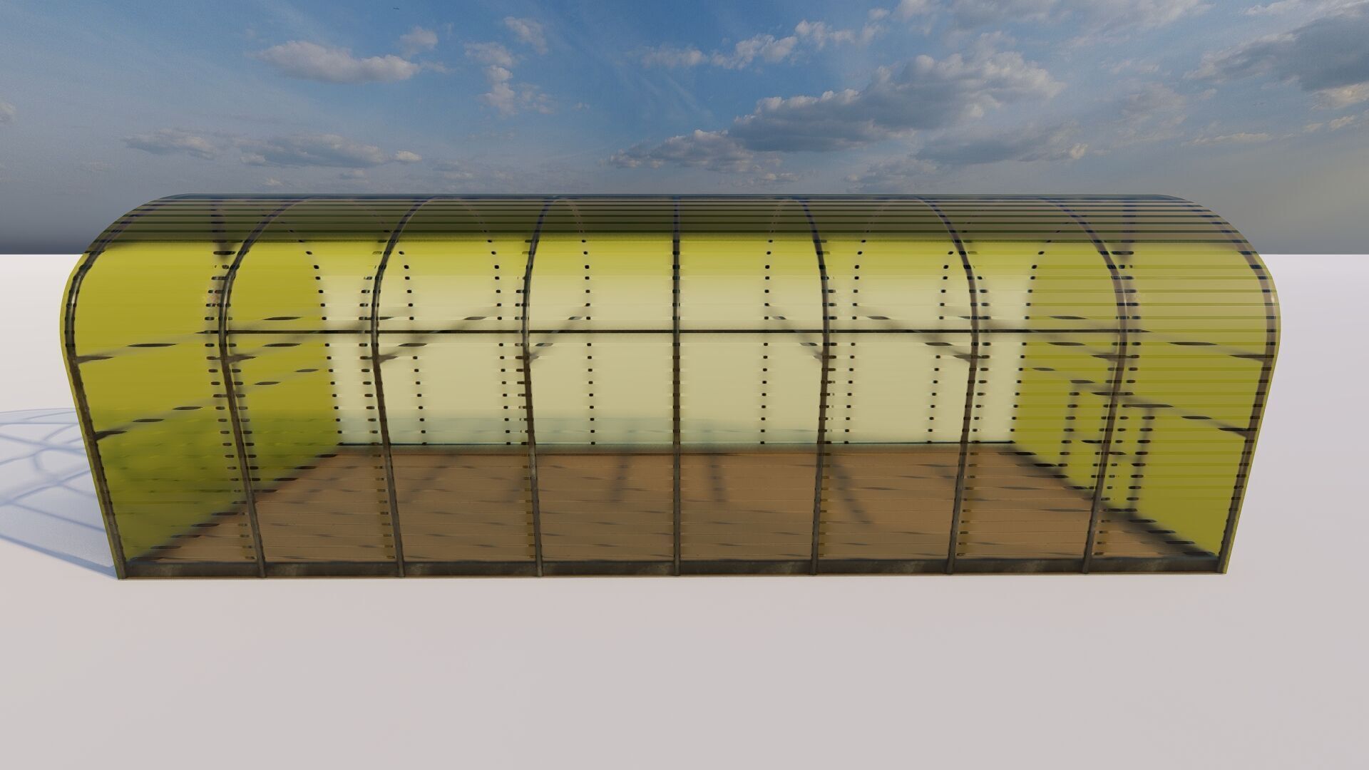 Glass building-Commercial building-building classic 3D model_4