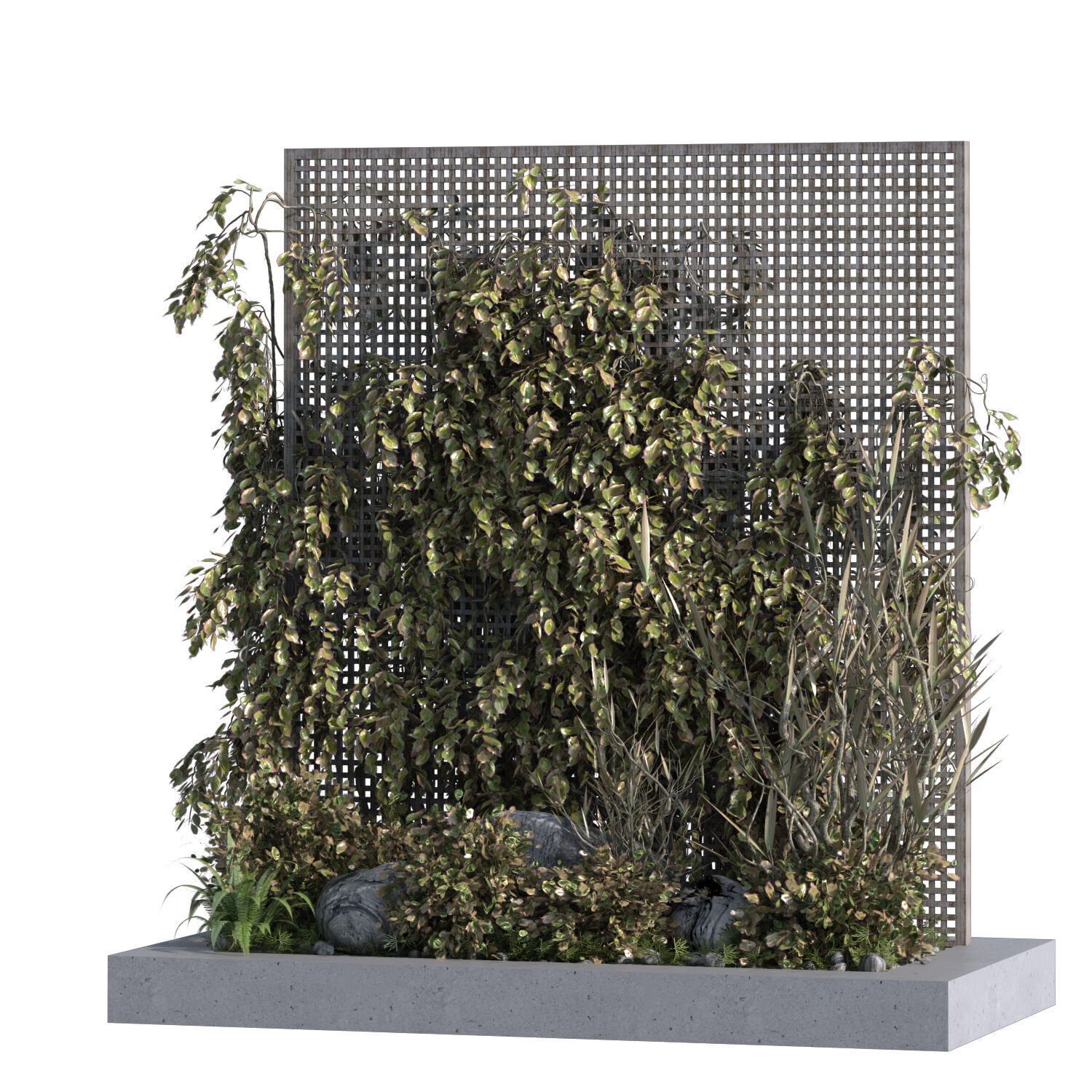 collection of 5 courtyard 3d model vol 011 3D model_3