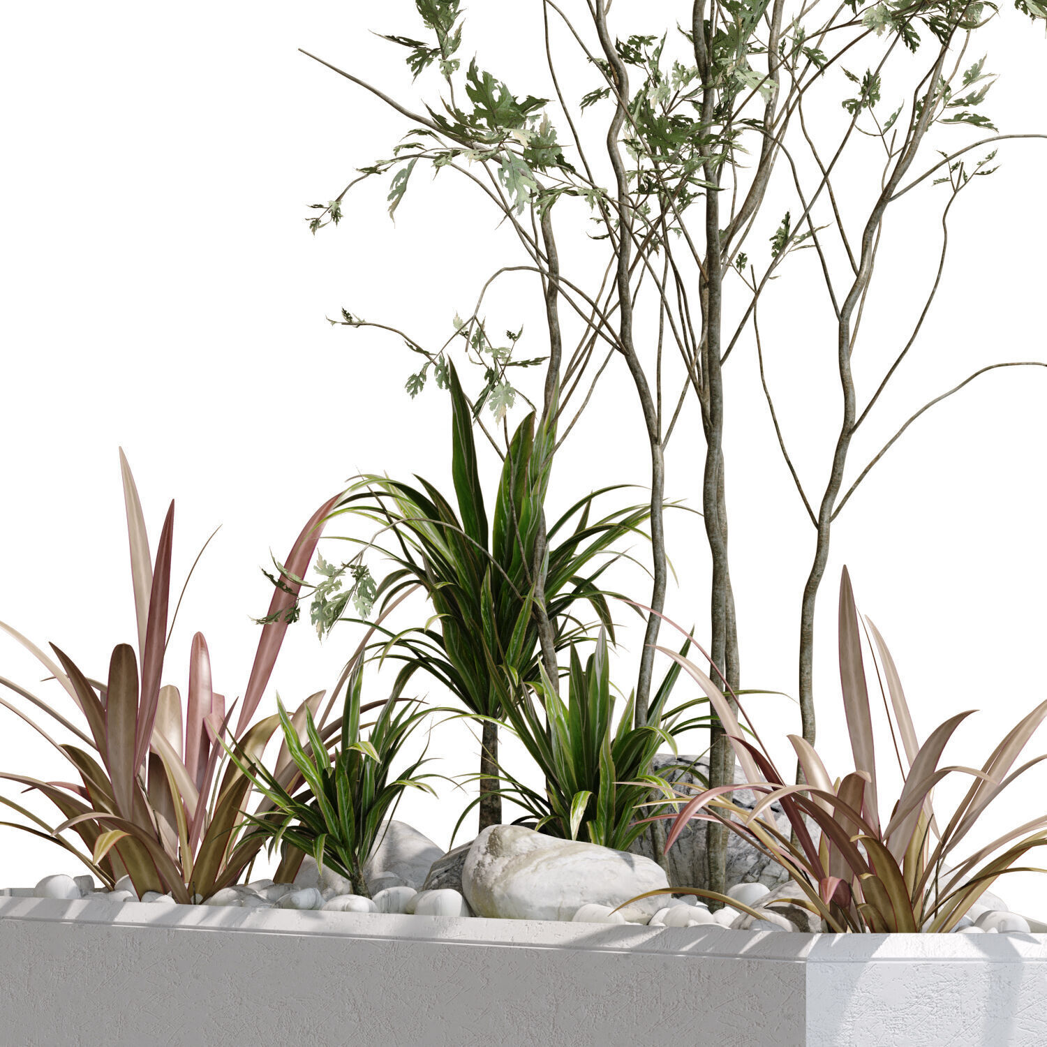 collection of 5 courtyard 3d model vol 011 3D model_23