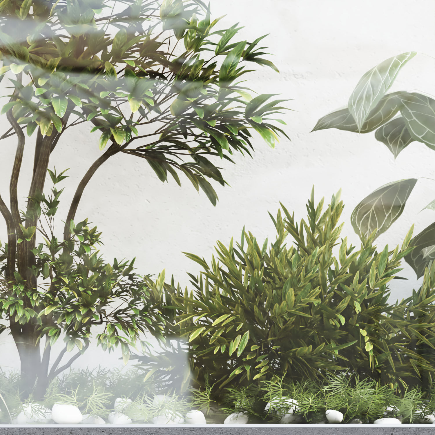 collection of 5 courtyard 3d model vol 011 3D model_12