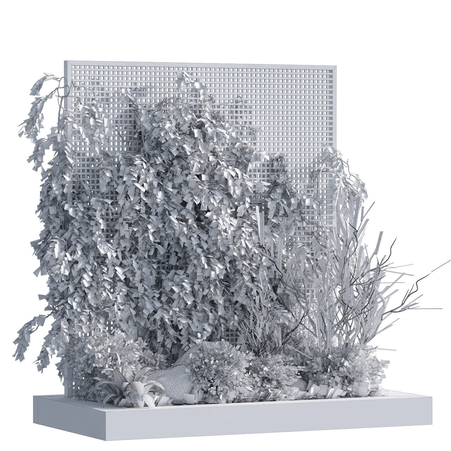 collection of 5 courtyard 3d model vol 011 3D model_5