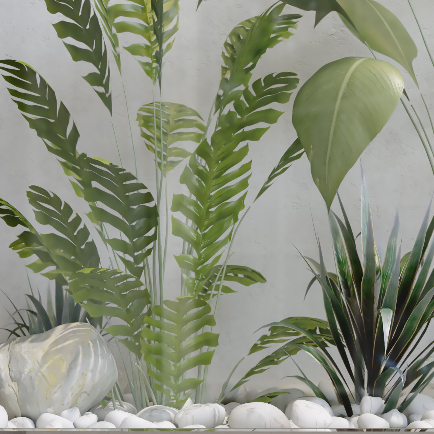 collection of 5 courtyard 3d model vol 011 3D model_20