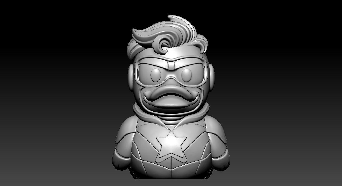 Booster Gold DC model urban vibes 3D print model_1