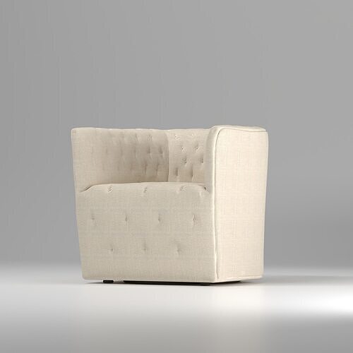Amelie Armchair Saba 3D model