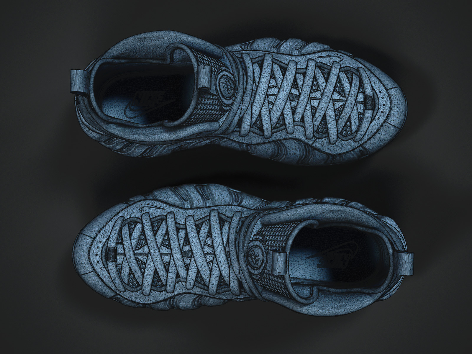 Nike Air Foamposite 1-3d printable 3D print model_8