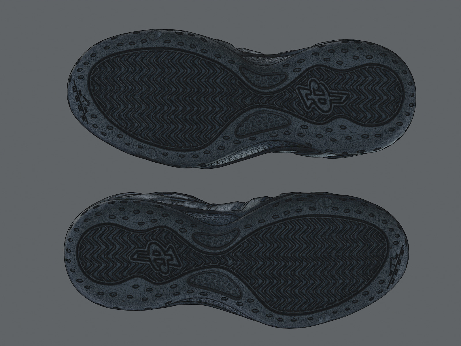Nike Air Foamposite 1-3d printable 3D print model_9