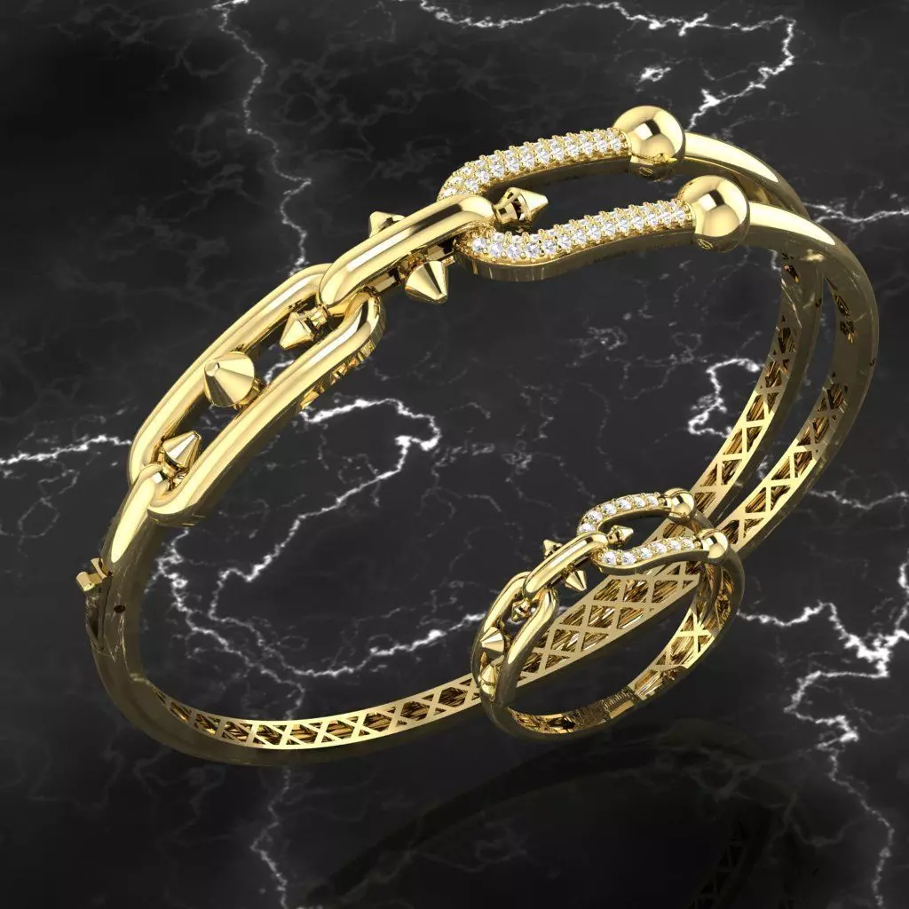 tiffany  bileklik 3D print model_0