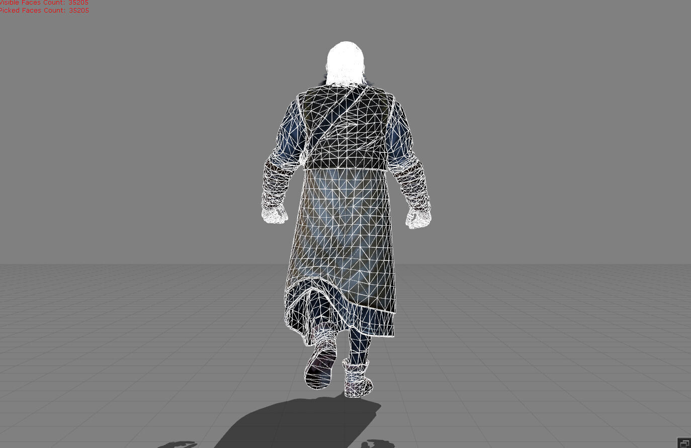 Donar AnHindar - The Witcher 3 Low-poly 3D model_9