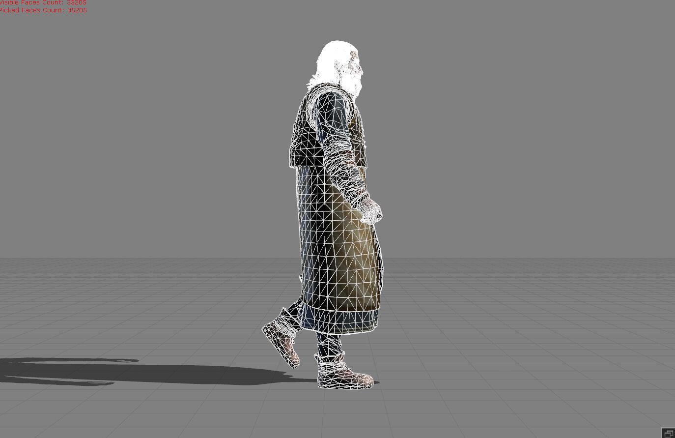 Donar AnHindar - The Witcher 3 Low-poly 3D model_7