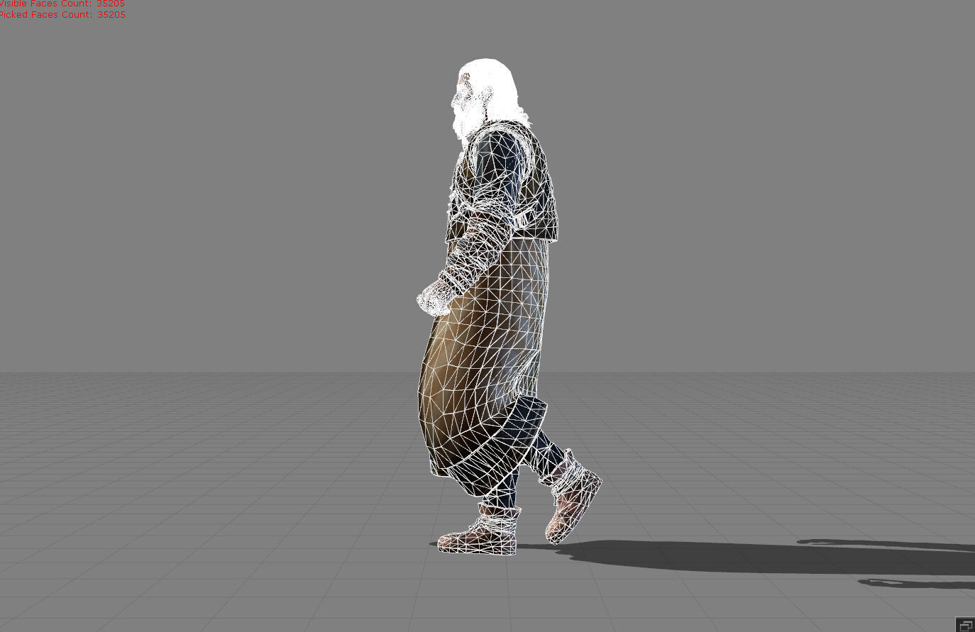 Donar AnHindar - The Witcher 3 Low-poly 3D model_8