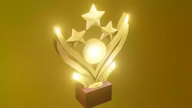 Prize Cup 3D model