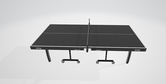 Premium Table Tennis Low-poly 3D model
