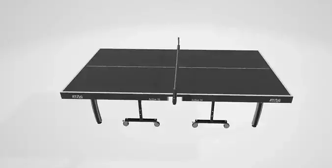 Premium Table Tennis Low-poly 3D model