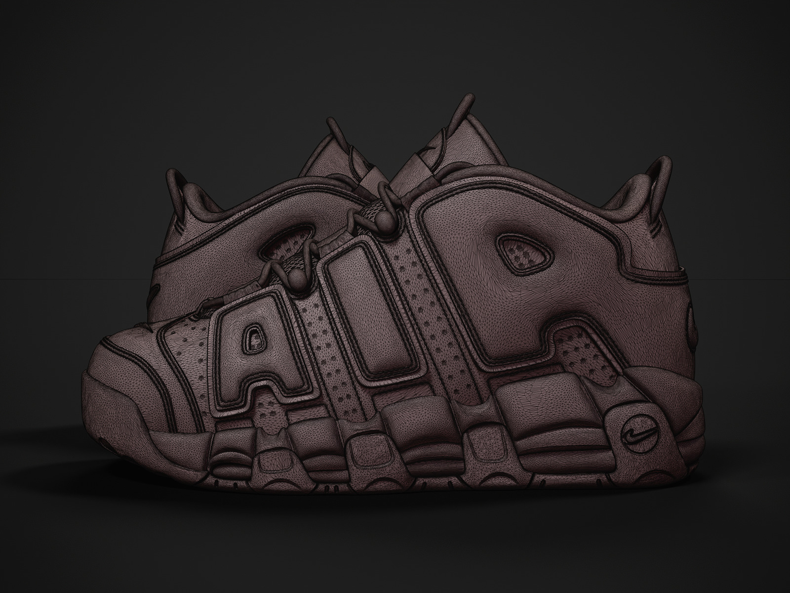 Nike Air More Uptempo96-3d printable 3D print model_7