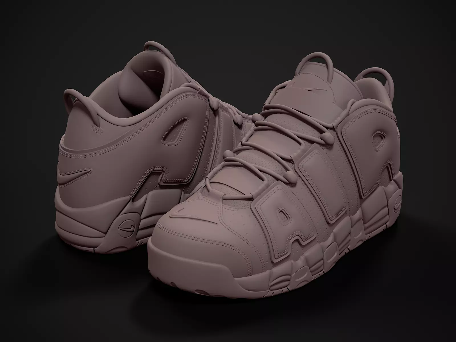 Nike Air More Uptempo96-3d printable 3D print model_0