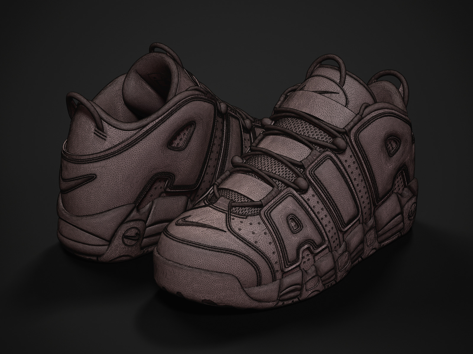 Nike Air More Uptempo96-3d printable 3D print model_6