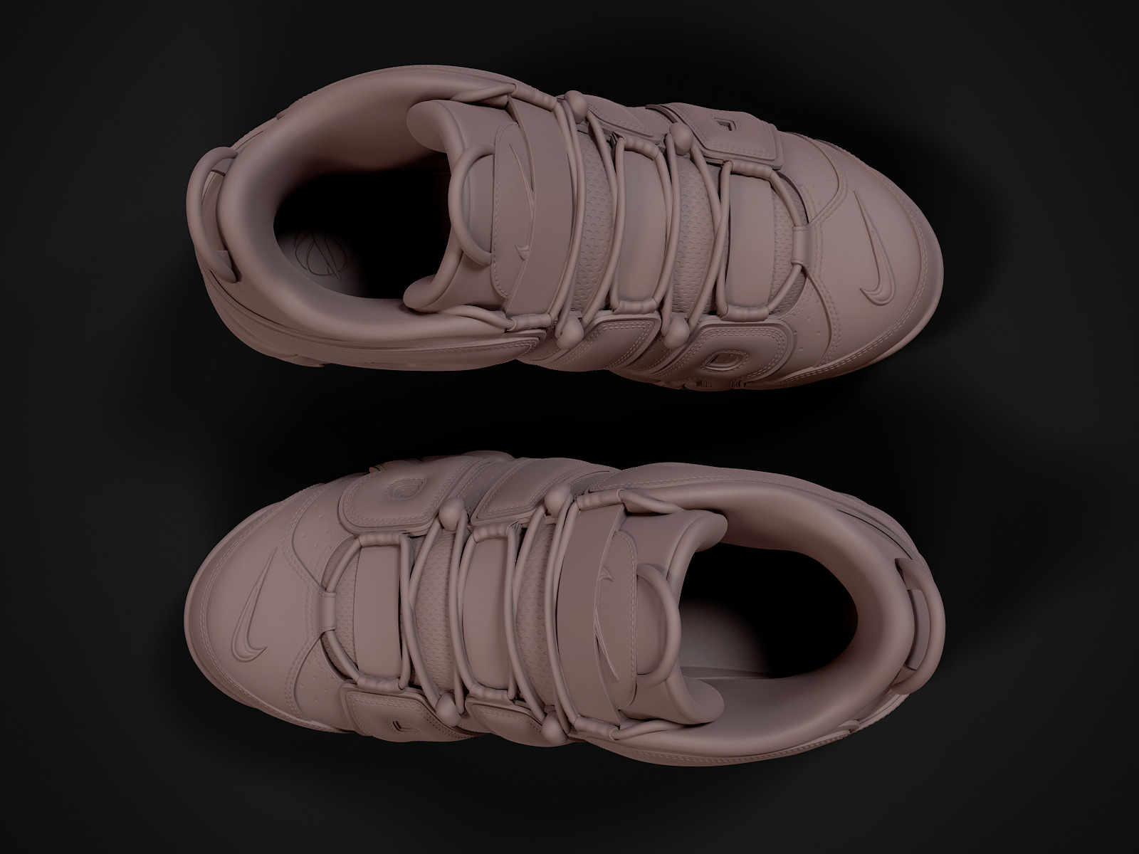 Nike Air More Uptempo96-3d printable 3D print model_4