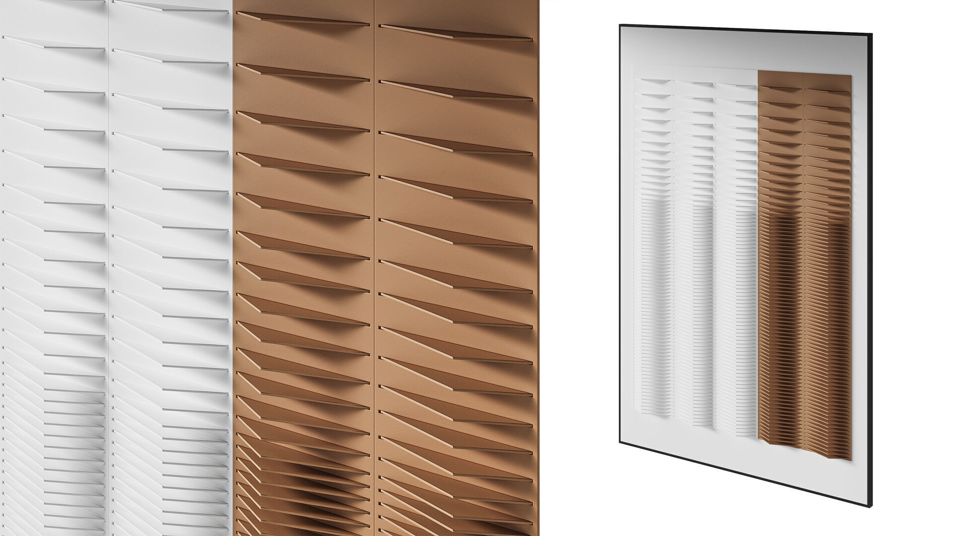 Paper Wall art  Tia 3D model_2