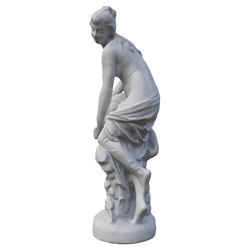 Sculpture Antique Woman Low-poly 3D model 2