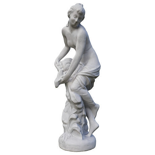 Sculpture Antique Woman Low-poly 3D model 4