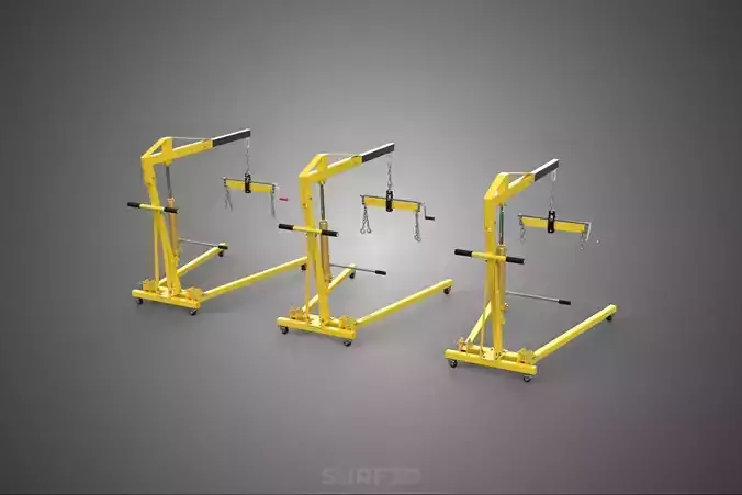 STANDARD CRANE ENGINE HOIST LIFT HYDRAULIC LEVELER BALANCER LOAD