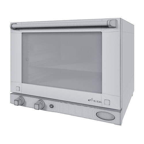 Convection oven Unox XF 023 Anna 3D model 5