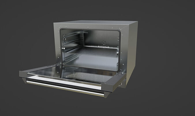Convection oven Unox XF 023 Anna 3D model 7