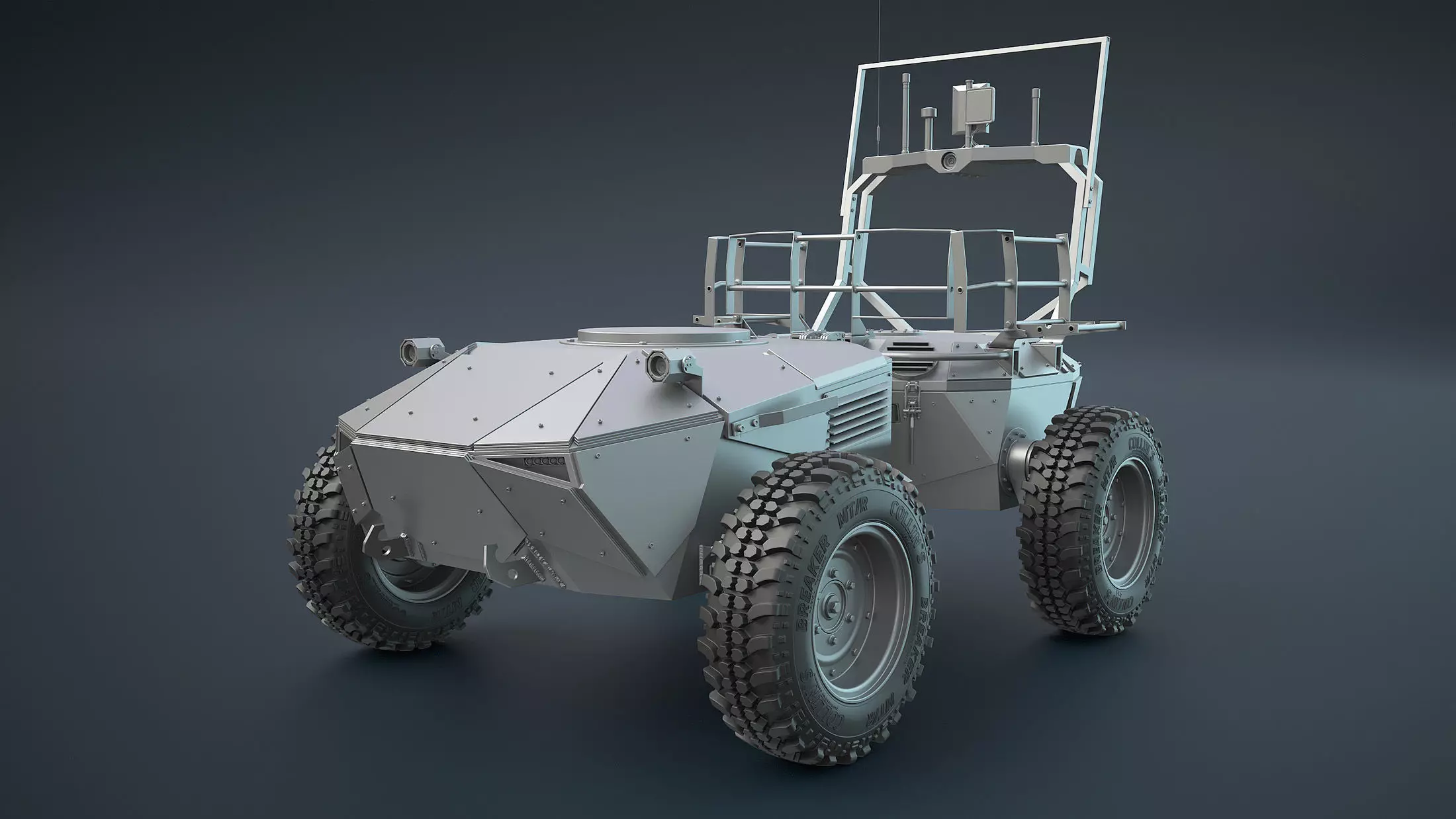 Ironclad UGV Unarmed High-Poly 3D model_0