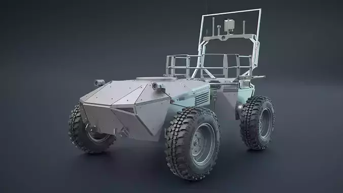 Ironclad UGV Unarmed High-Poly