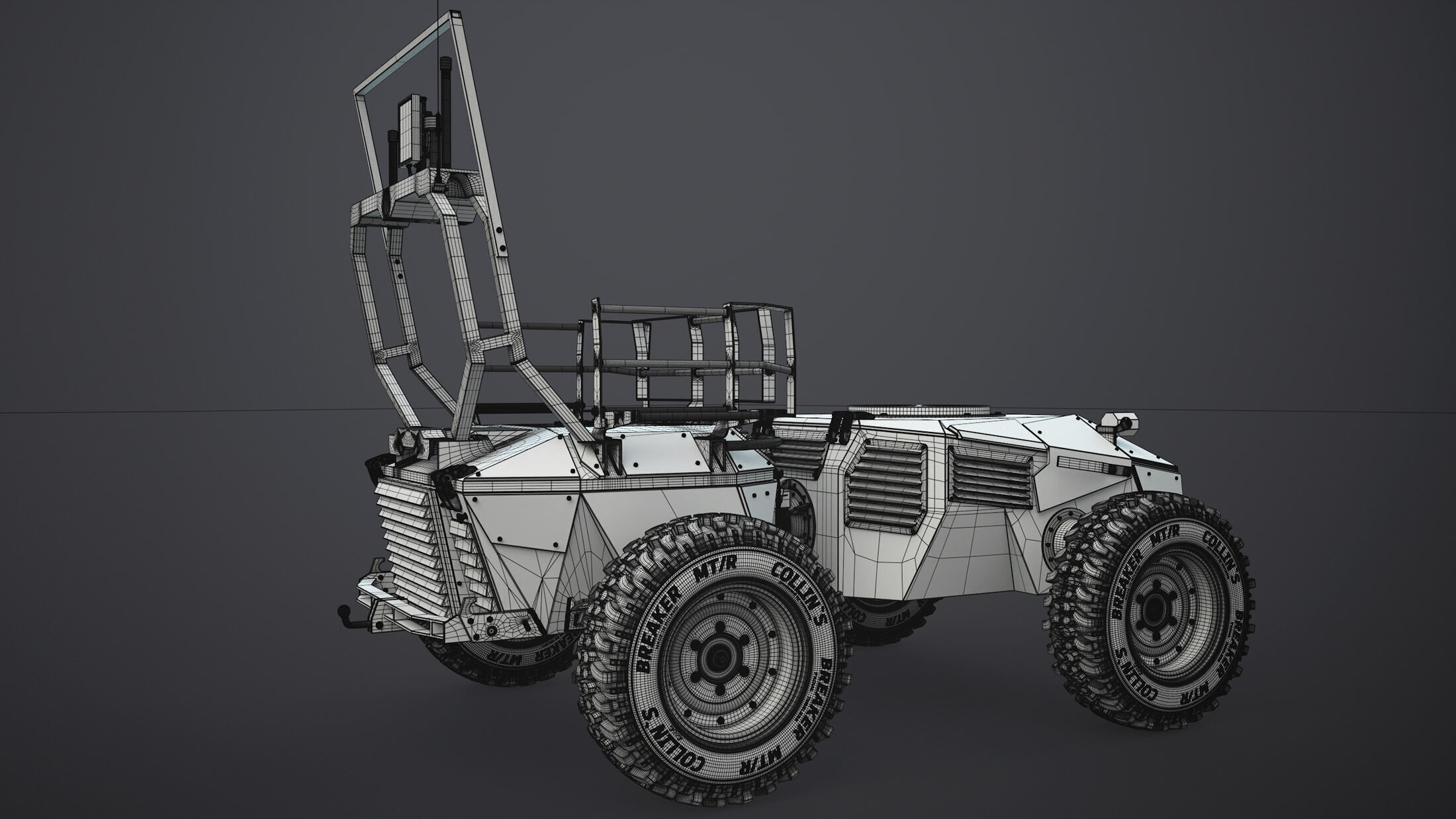 Ironclad UGV Unarmed High-Poly 3D model_10