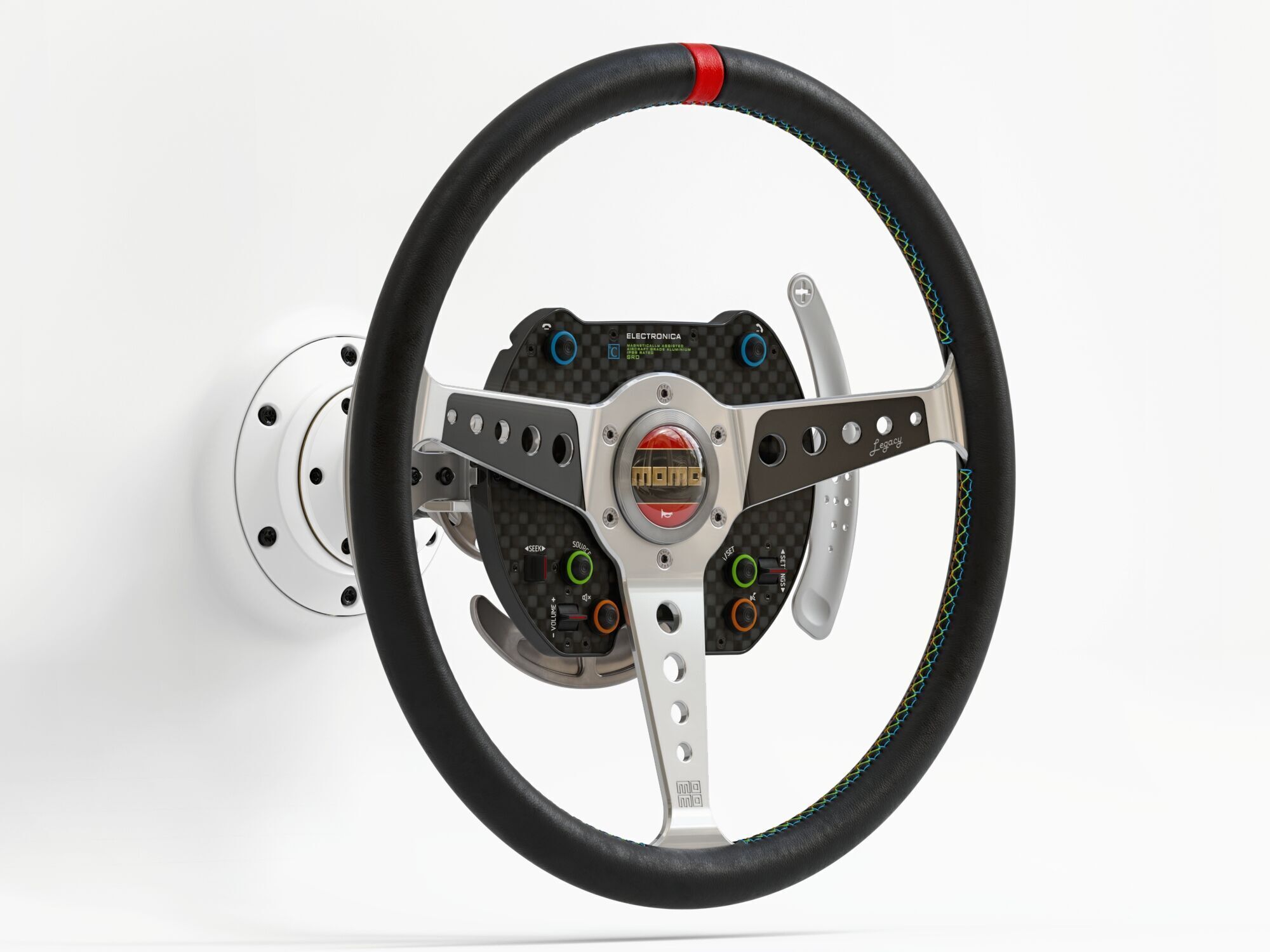MOMO Steering Wheel 3D model_1