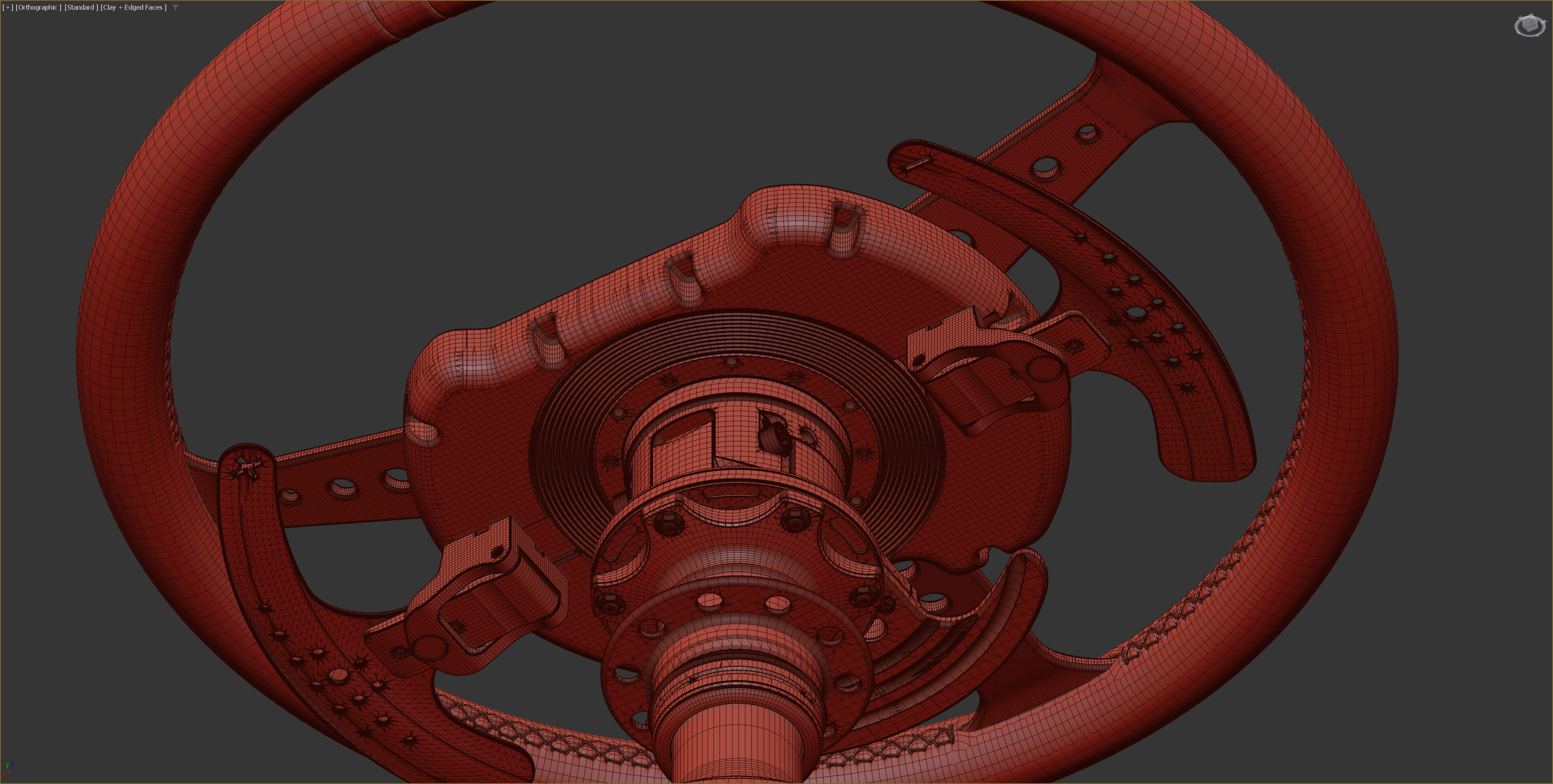 MOMO Steering Wheel 3D model_29