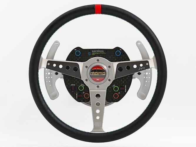 MOMO Steering Wheel 3D model