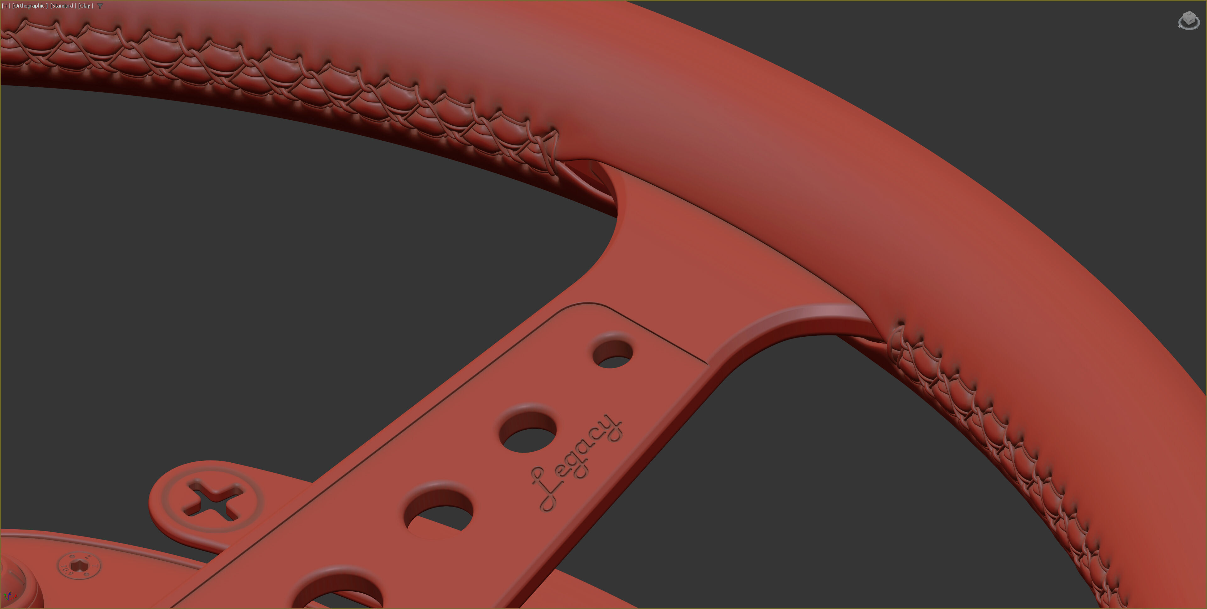 MOMO Steering Wheel 3D model_25