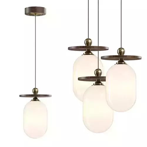 Lampatron STRIK pendant light 3D model