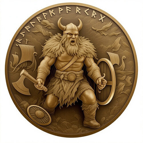 Power and glory of the northern legends 3D model