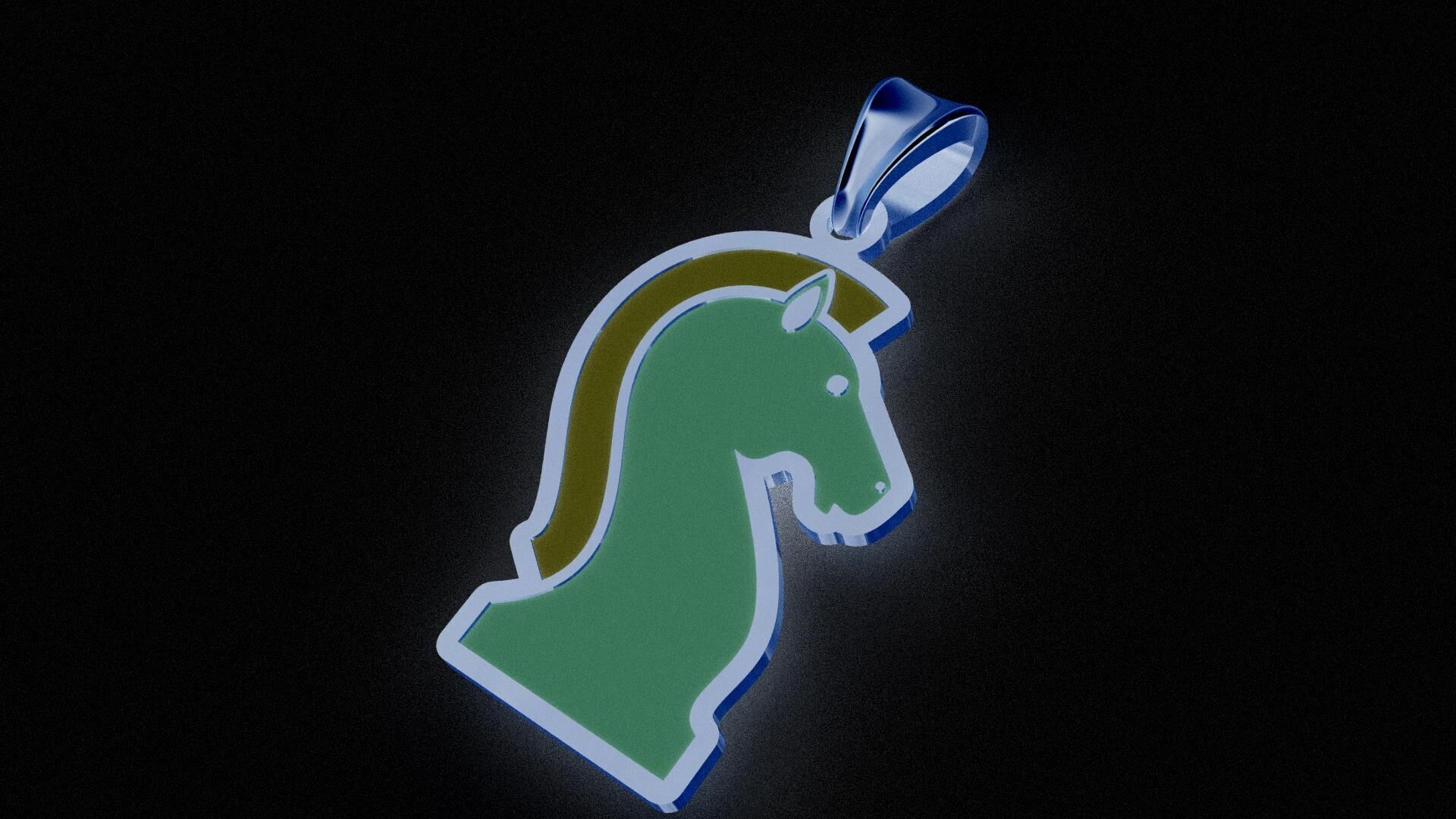 Unicron Character Enamel Pendant 3D model Texture 3D print model_4