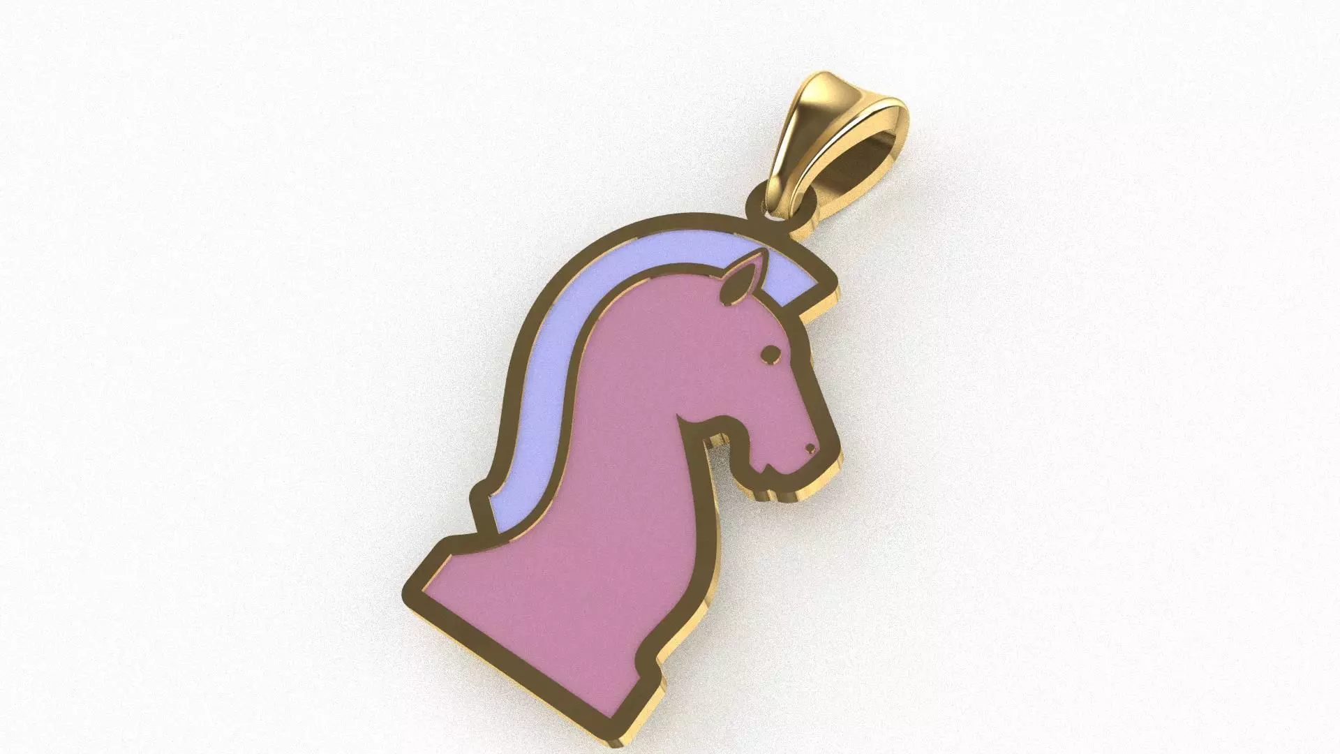 Unicron Character Enamel Pendant 3D model Texture 3D print model_0