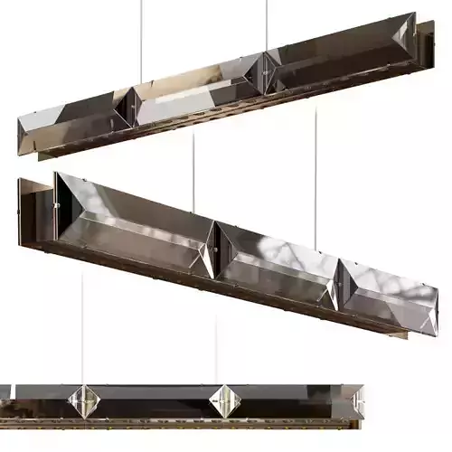 Lampatron STANLEY LONG pendant light 3D model