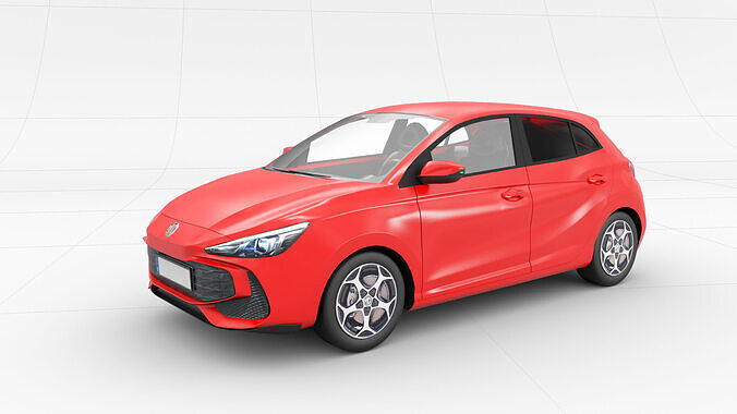 MG 3 Hybrid 2024 Low-poly 3D model