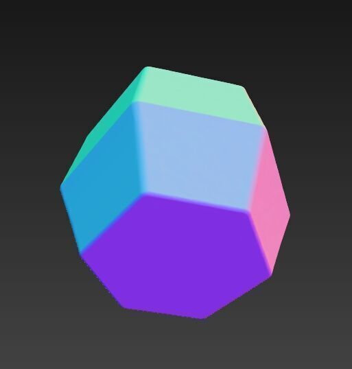 Futuristic Circuit Board Planter 3D model_7