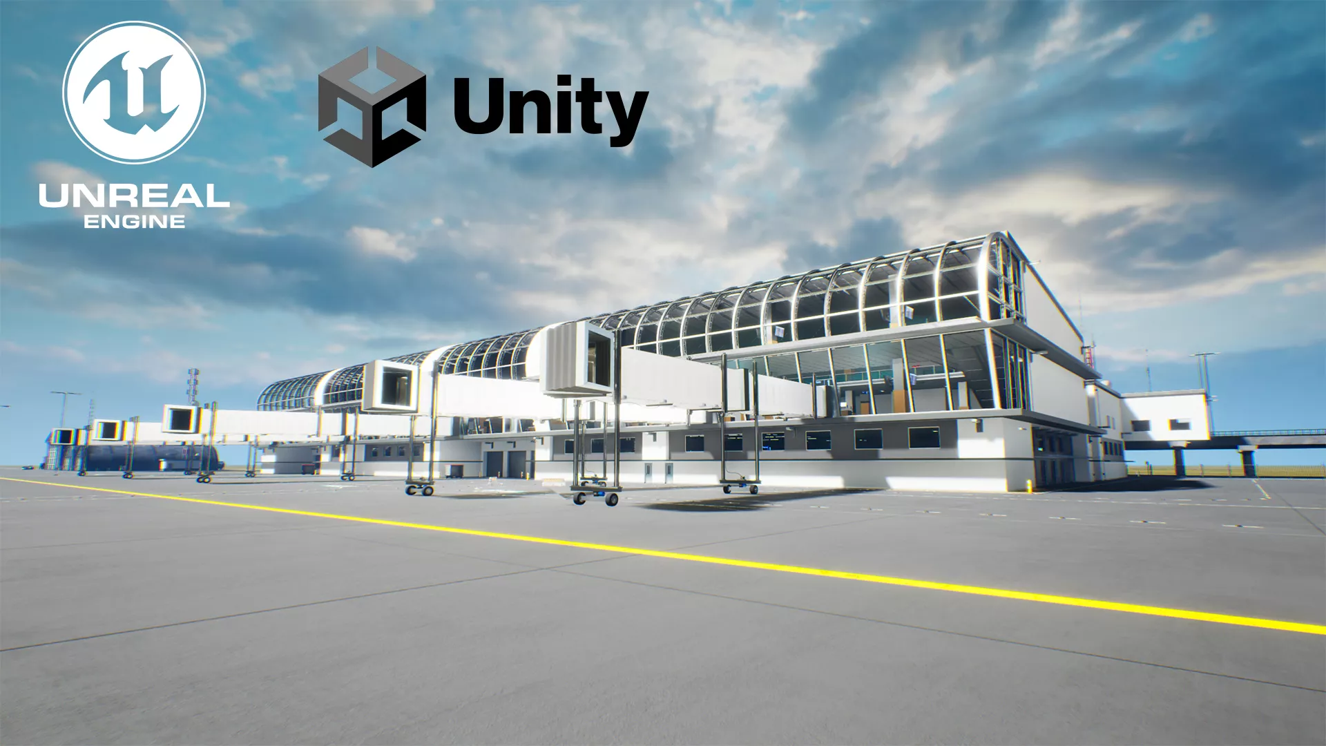 Complete Airport Model Pack Low-poly 3D model