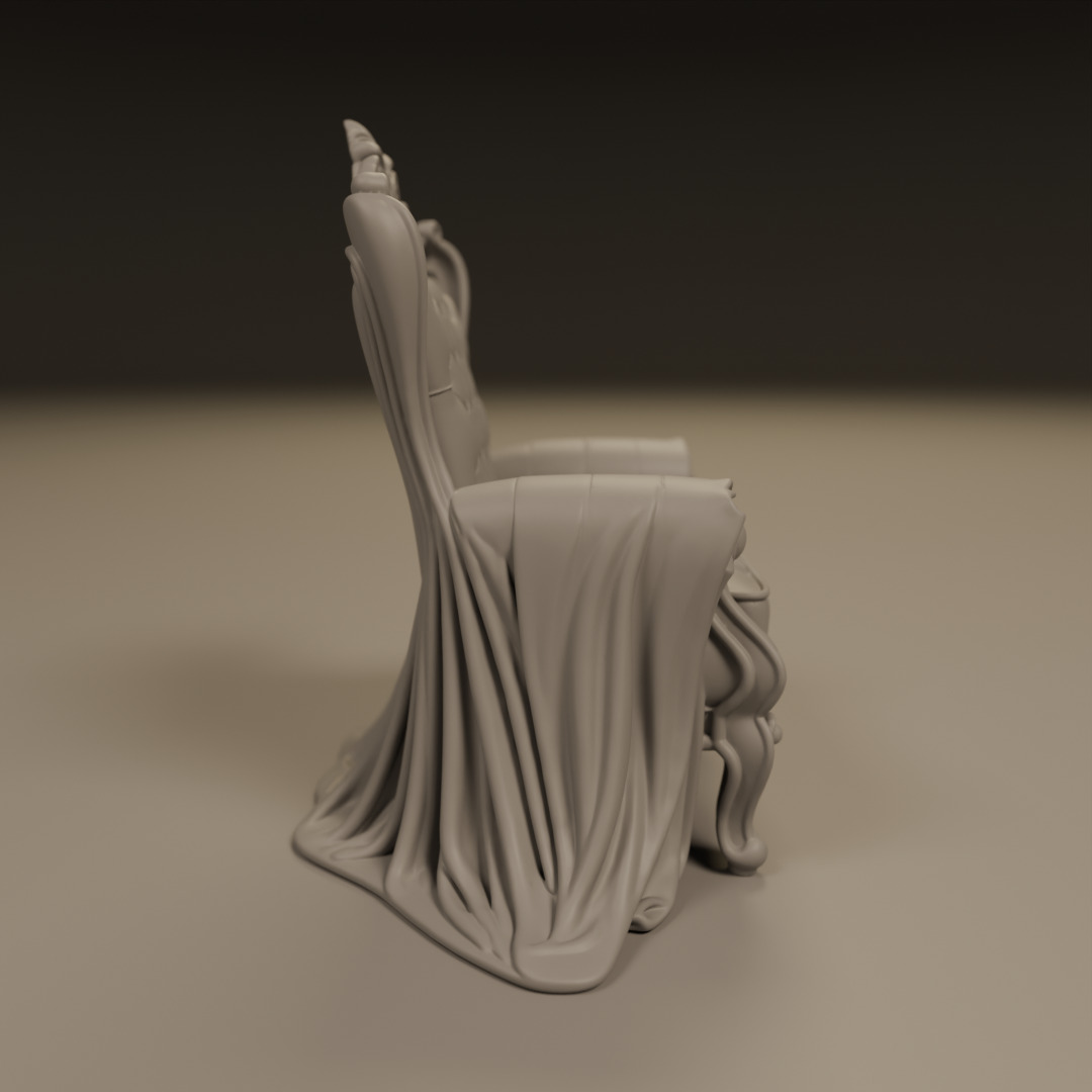 armchair 3D print model_1