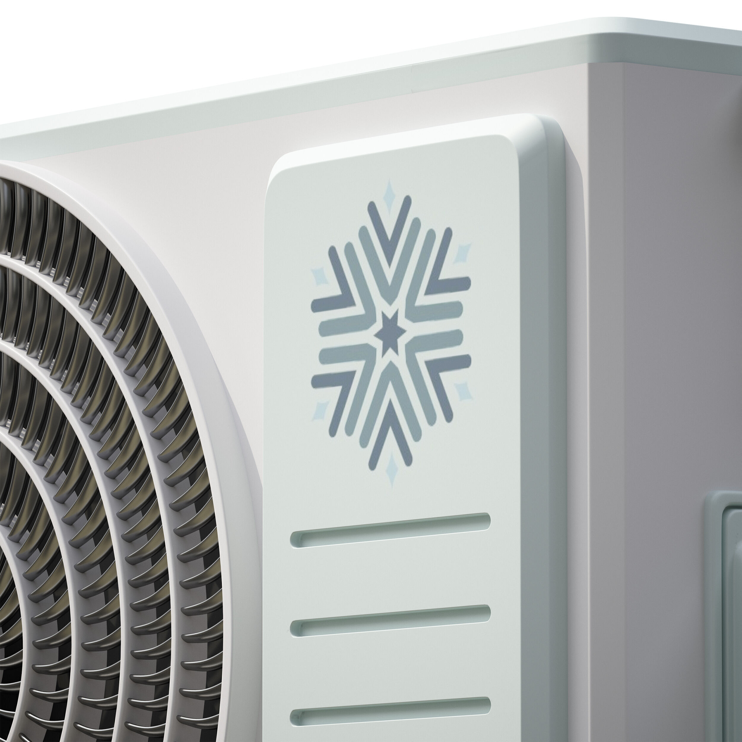 Air conditioner outdoor unit air conditioner 3D model_20