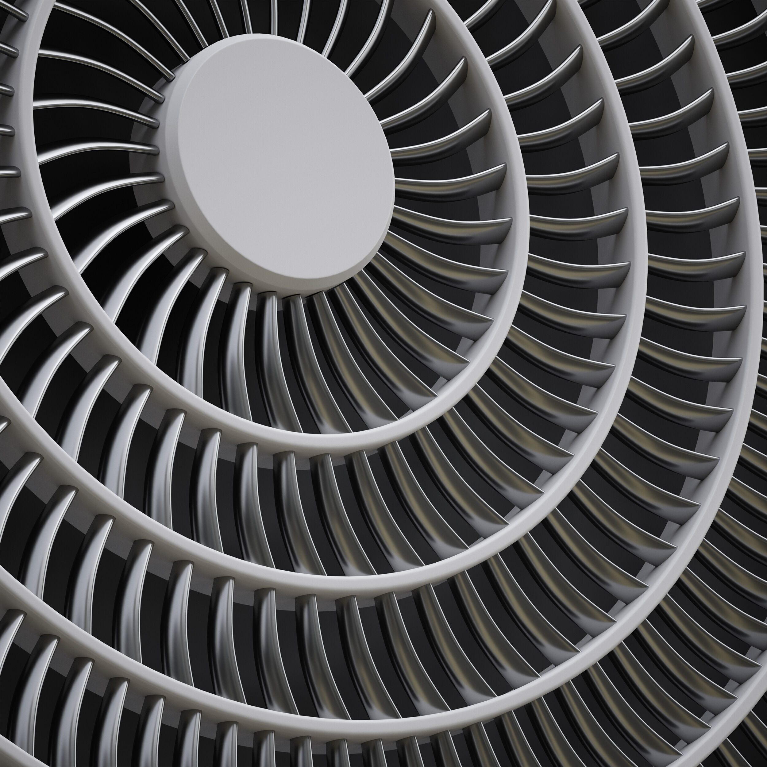 Air conditioner outdoor unit air conditioner 3D model_25