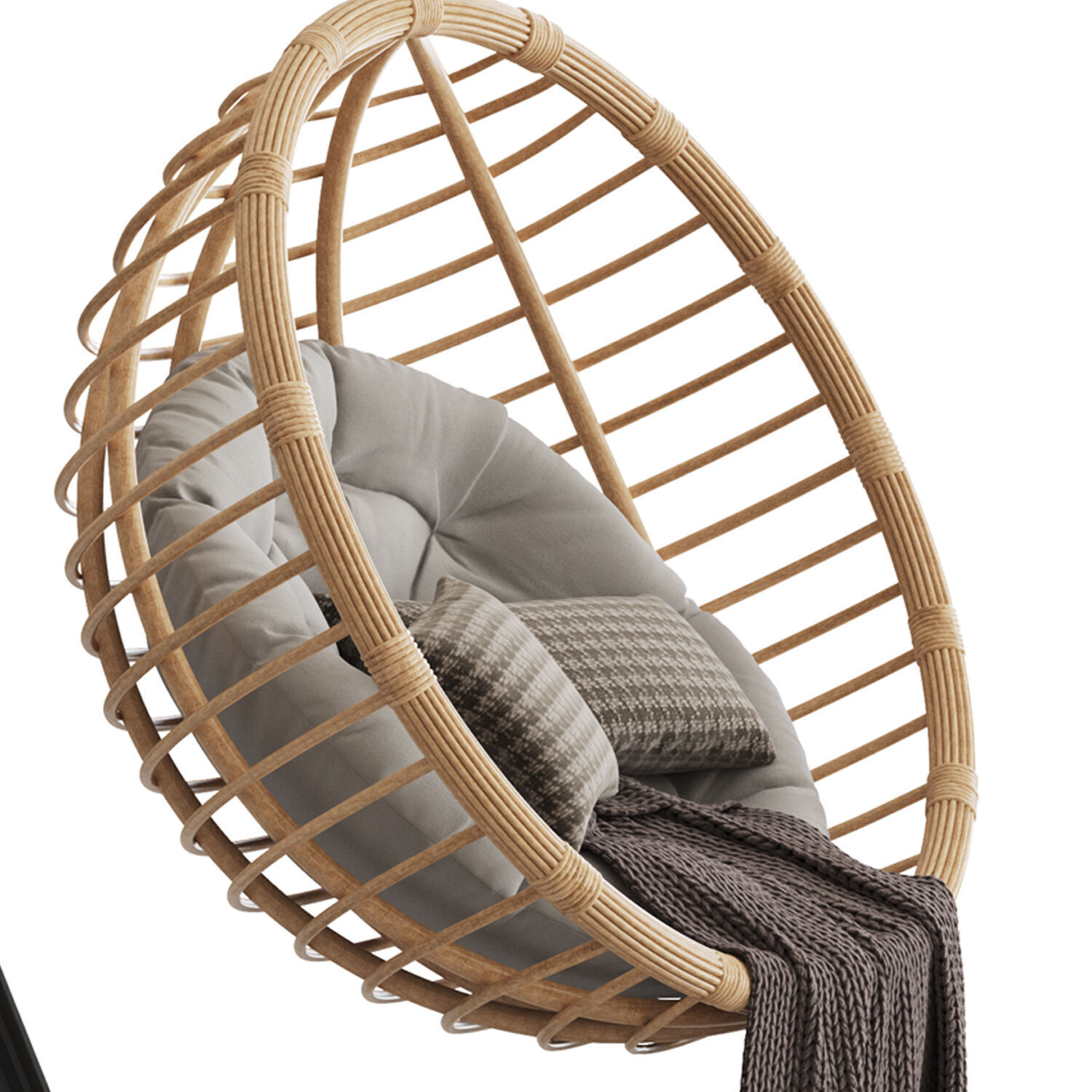 Hanging Chair 3D model_7
