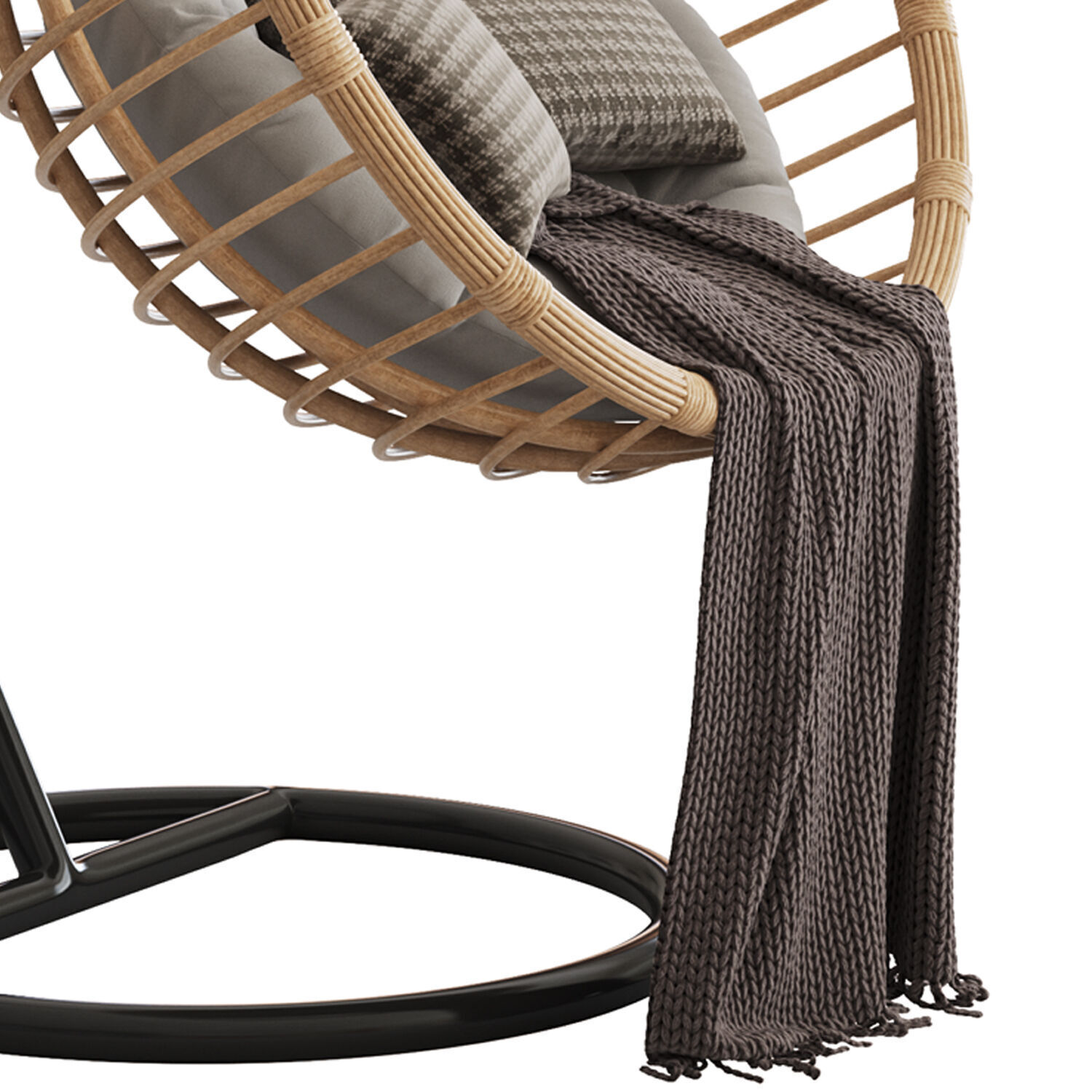 Hanging Chair 3D model_8