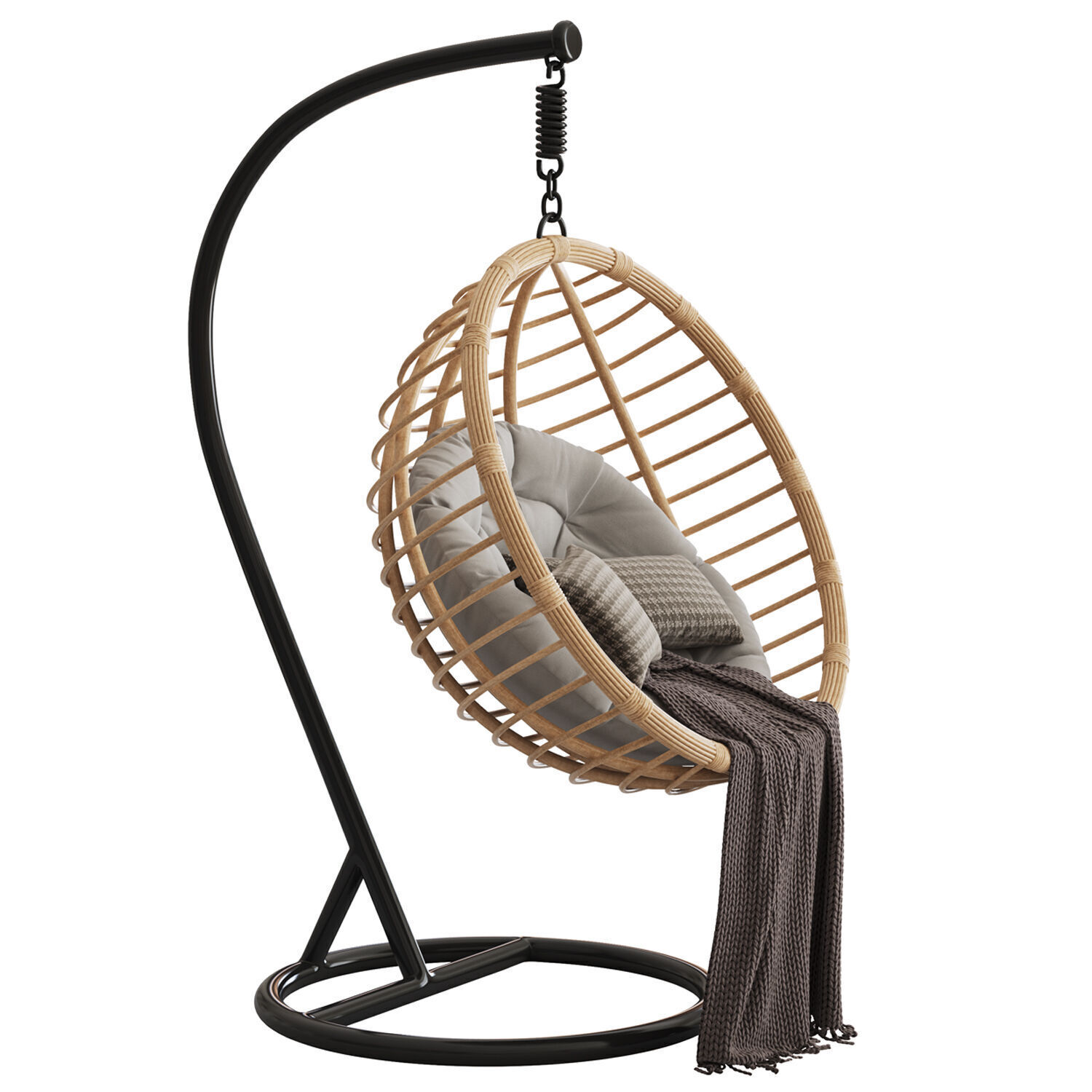 Hanging Chair 3D model_2