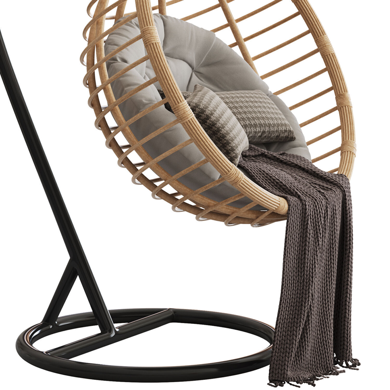 Hanging Chair 3D model_6