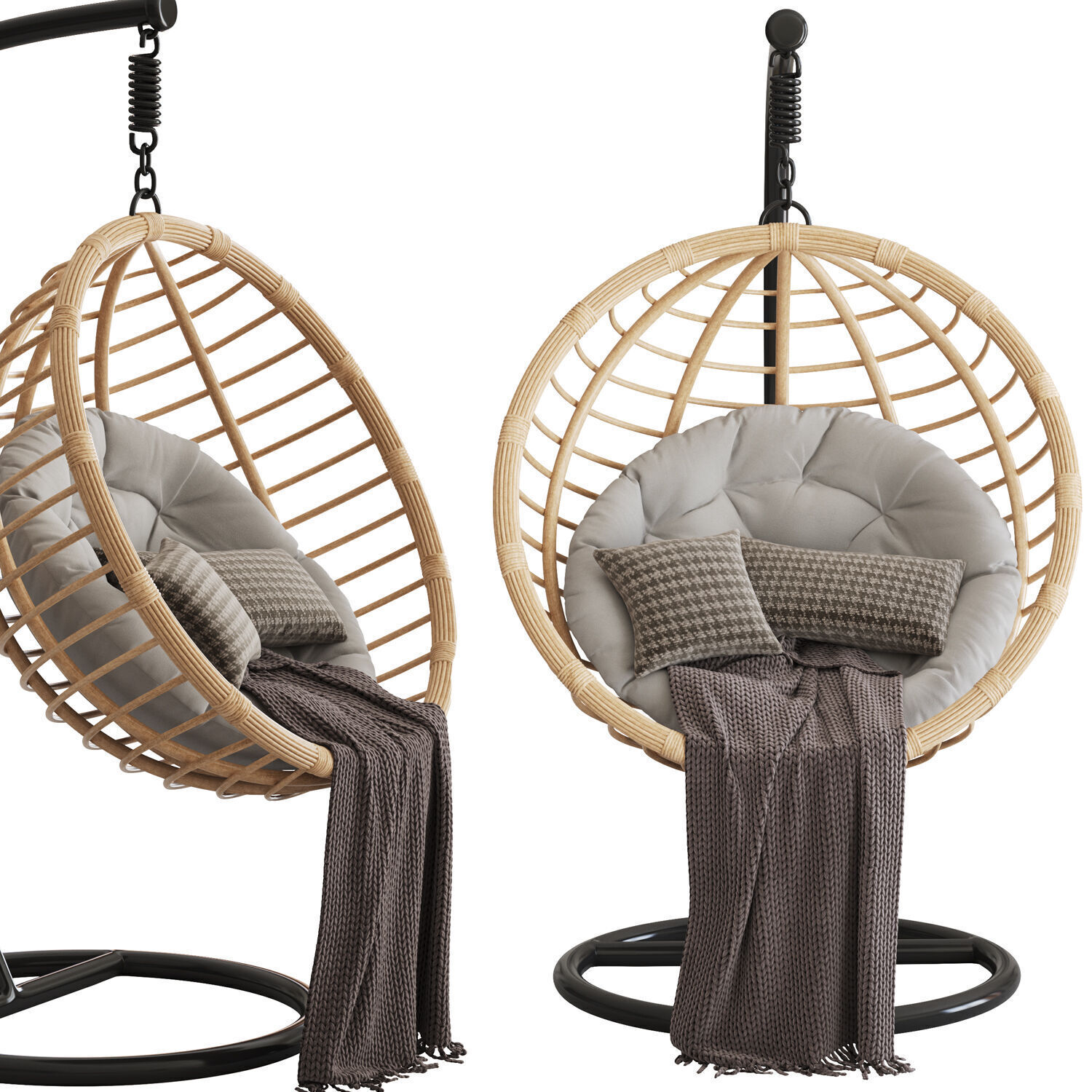 Hanging Chair 3D model_3